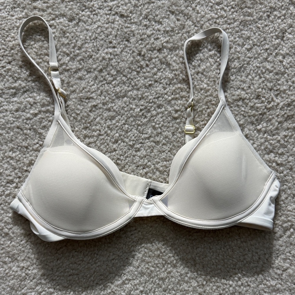 Pepper Cream Underwire Bra 34A
